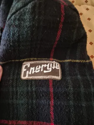 Cazadora cuadros hombre