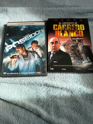 DVD Poseidón y El Asesinato de Carrero Blanco
