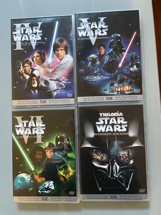 Trilogía Star Wars DVD Edición Coleccionista