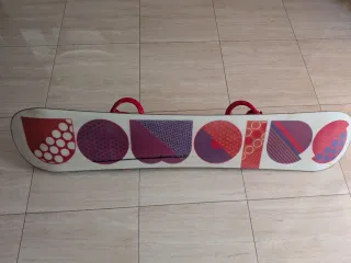 Tabla Snowboard + Fijaciones Salomon Principiantes