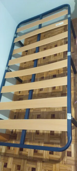 Somier 90x190cm con 6 patas