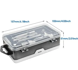 Juego Destornilladores Precisión 96 Piezas