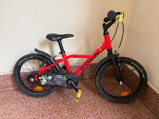 Bici infantil Decathlon 16” Roja