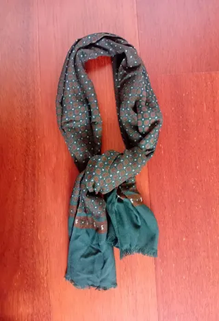 Foulard hombre cuello estampado
