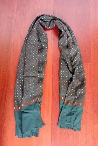Foulard hombre cuello estampado