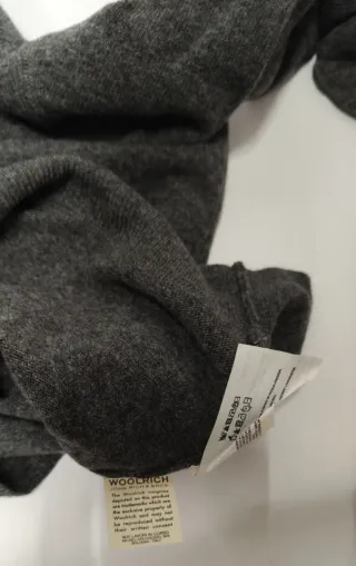 Maglione uomo lana scollo a v Woolrich misura S