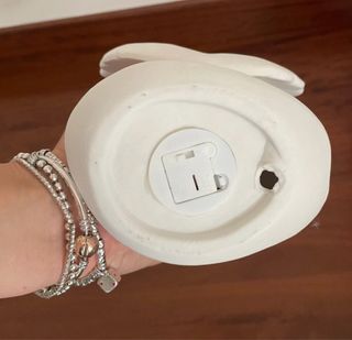 Angelo ceramica cuore argento Bagutta