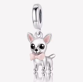 NUEVO Charm Perro Chihuahua Plata 925 para Pandora