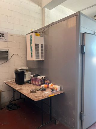 Cámara frigorífica industrial