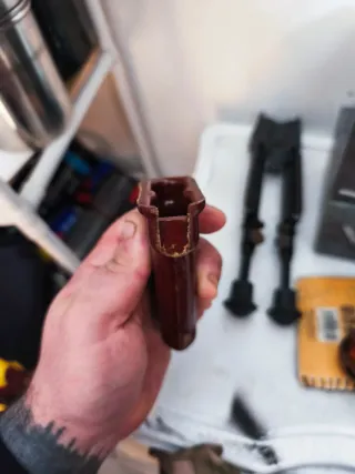 Pistolete AK GBB Airsoft Marrón