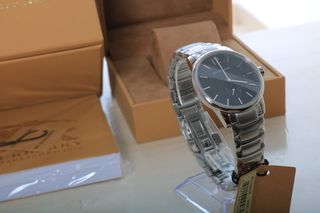 Reloj Burberry Classic Negro y Plateado