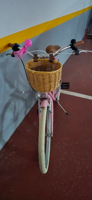 Bici Clásica Niña 24 Rosa