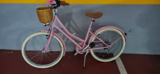 Bici Clásica Niña 24 Rosa