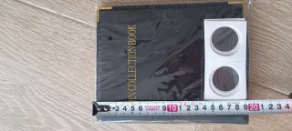 Álbum para coleccionar monedas