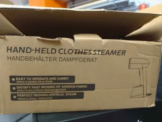 Vaporizador de ropa portátil