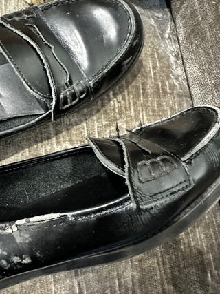 Zapatos escolares niña T39 negros