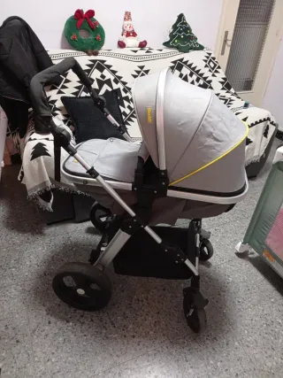 Coche convertible en silla de paseo bebé