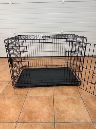 Jaula para perro plegable