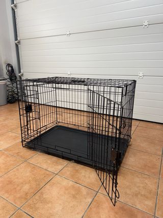 Jaula para perro plegable