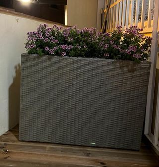 Maceta alta jardín 88x30x60