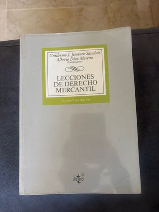 Lecciones de Derecho Mercantil