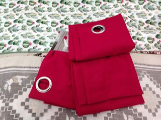 2 Tende Oxfordon Semi Coprente 130x270 Rosso