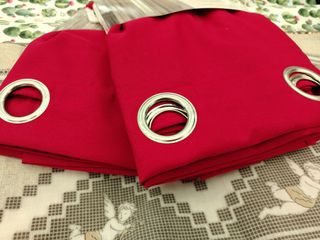 2 Tende Oxfordon Semi Coprente 130x270 Rosso
