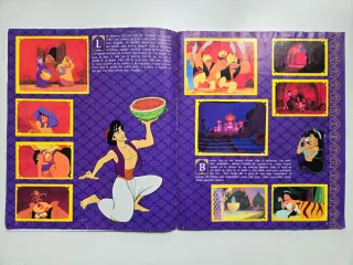 Album COMPLETO Aladdin (1996) PANINI Disney