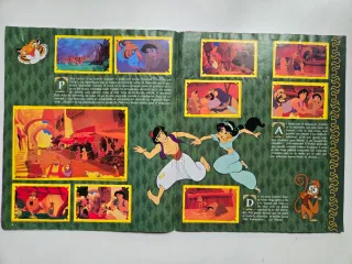 Album COMPLETO Aladdin (1996) PANINI Disney