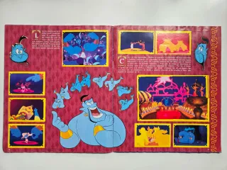 Album COMPLETO Aladdin (1996) PANINI Disney