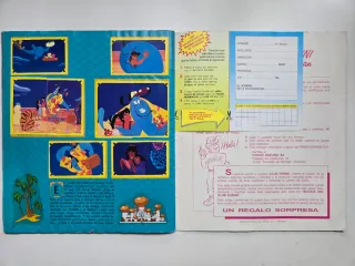 Album COMPLETO Aladdin (1996) PANINI Disney