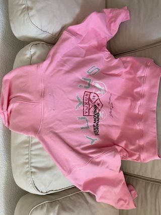 Sudadera Yuxus rosa talla XS