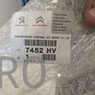 MOLDURA PARAGOLPE DELANTERO PEUGEOT 207 NUEVO