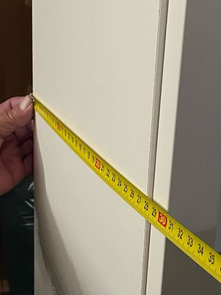 Mueble vitrina madera y cristal