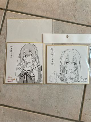 2 Shikishi Rent-A-Girlfriend Exhibition