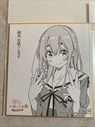 2 Shikishi Rent-A-Girlfriend Exhibition