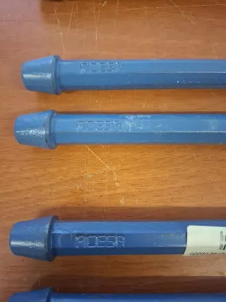 ACESA PUNTEROS OCTOGONALES ACERO FORJADO NUEVOS