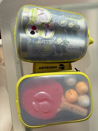 Set de ping pong Artengo: red, raquetas y pelotas