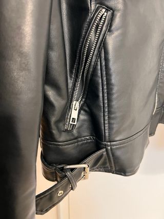 Chaqueta motera Negra