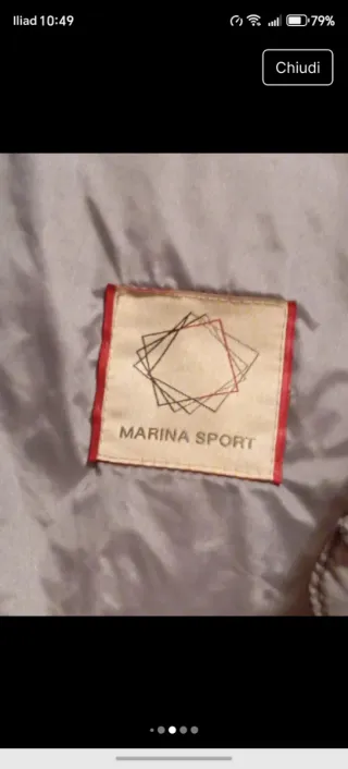 Marina Rinaldi trapuntato grigio