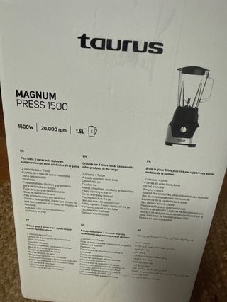 Batidora Taurus Magnum Press 1500w