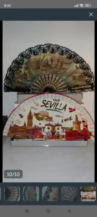 Abanicos antiguos y modernos