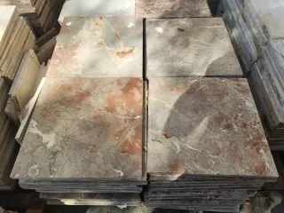 Mármol Rojo 40x40 cm losas suelo