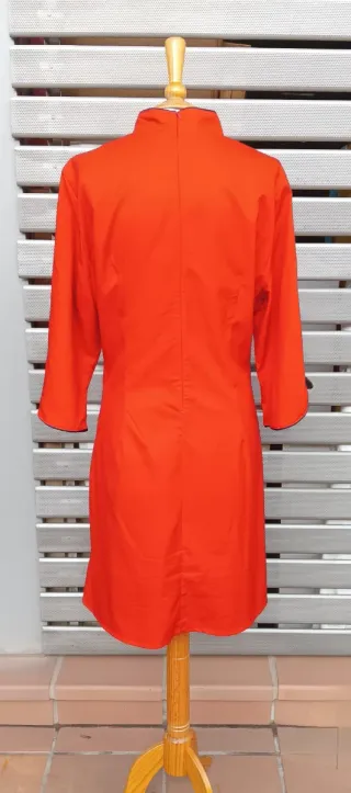 Vestido estilo kimono con dibujo japonés