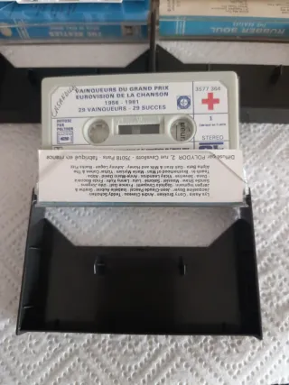 Lote 3 Cintas Cassette Beatles y Eurovisión