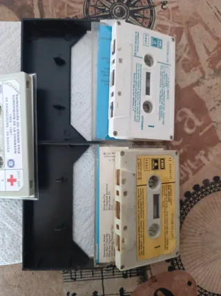 Lote 3 Cintas Cassette Beatles y Eurovisión
