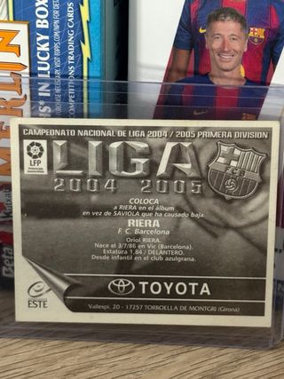 Oriol Riera Coloca Barcelona Liga Este 2004-2005