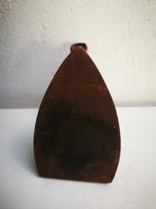 Plancha antigua de hierro