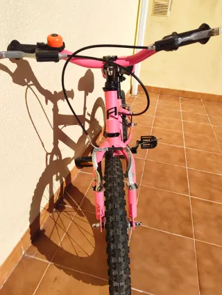 Bicicleta infantil rosa 14 pulgadas