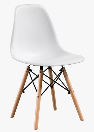 Conjunto 4 Cadeiras Brancas Pernas Faia